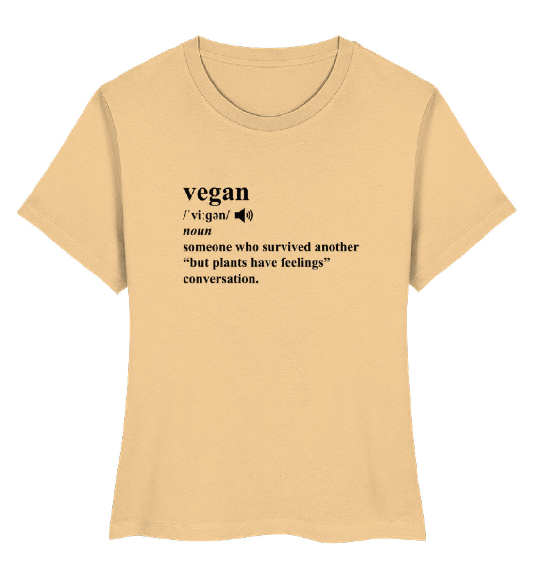 Nispero Short-Fit T-Shirt – Dictionary Vegan - Vegayn