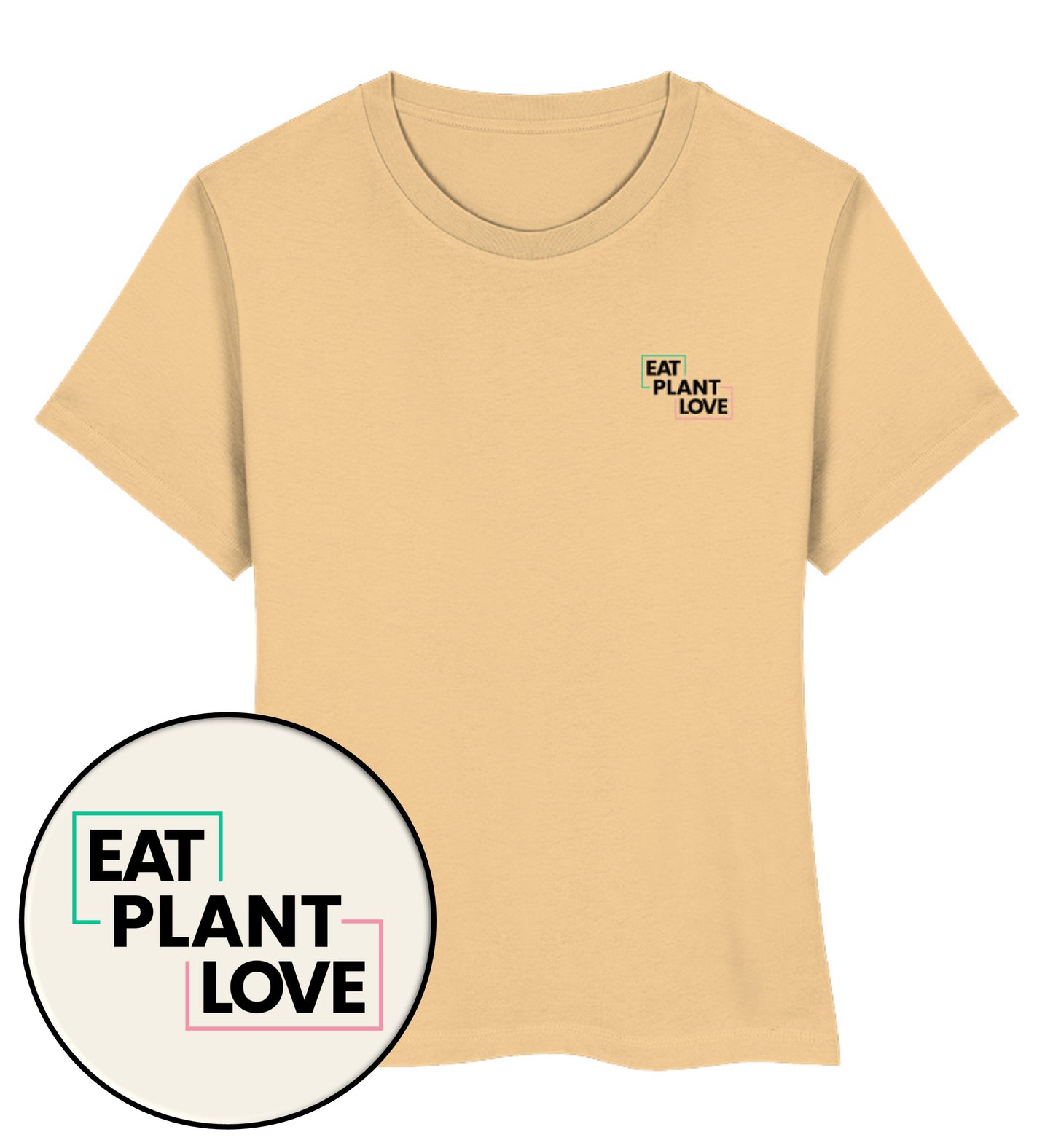 Nispero Short-Fit T-Shirt – Eat plant. Plant love - Vegayn