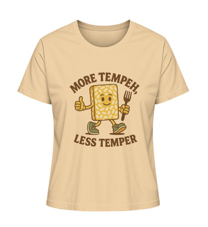Nispero Short-Fit T-Shirt – More tempeh, less temper - Vegayn