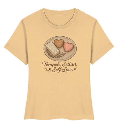 Nispero Short-Fit T-Shirt – Tempeh, seitan & self-love - Vegayn