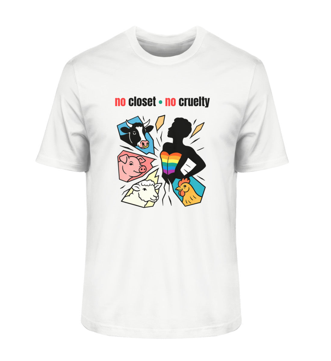 Off White Classic T-Shirt – no closet • no cruelty - Vegayn