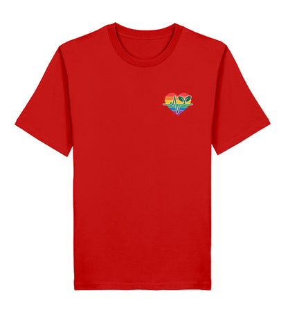 Red Classic T-Shirt – Queer-Vegan ECG - Vegayn