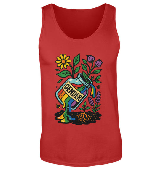 Red Tank Top – Gender - Vegayn