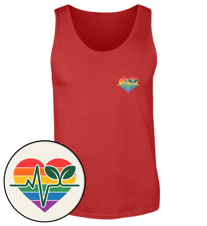 Red Tank Top – Queer-Vegan ECG - Vegayn