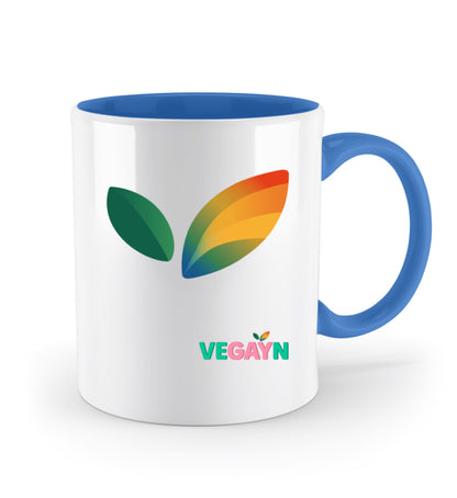 Royal Blue 2 Two-coloured Mug – Vegayn Leaf