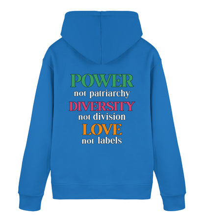 Royal Blue Hoodie – Power, not patriarchy... - Vegayn