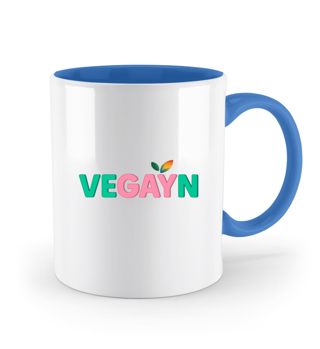 Royal Blue Two-coloured Mug – Vegayn