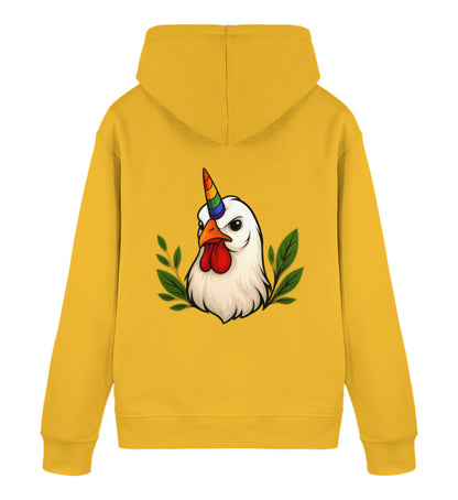 Spectra Yellow Hoodie – Chicken Queercorn - Vegayn