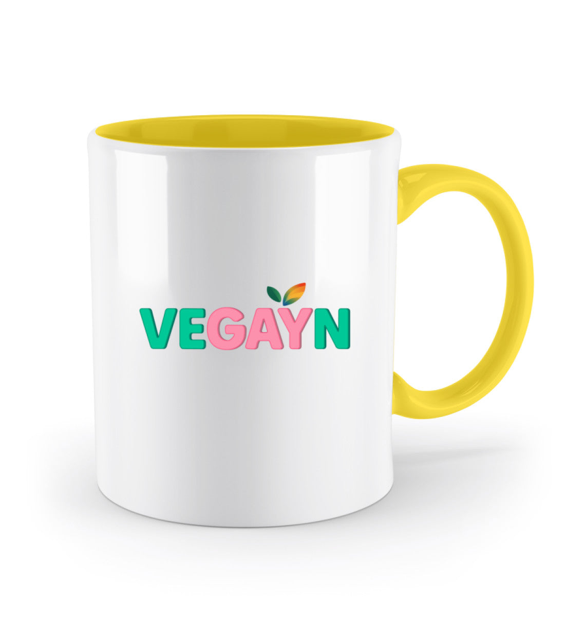 Spectra Yellow Two-coloured Mug – Vegayn
