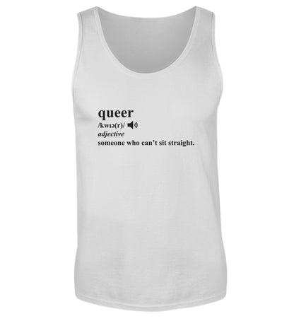 Sport Grey Tank Top – Dictionary Queer - Vegayn