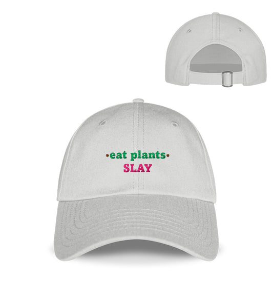 Sport Grey Cap Embroidery – Eat plants. Slay - Vegayn
