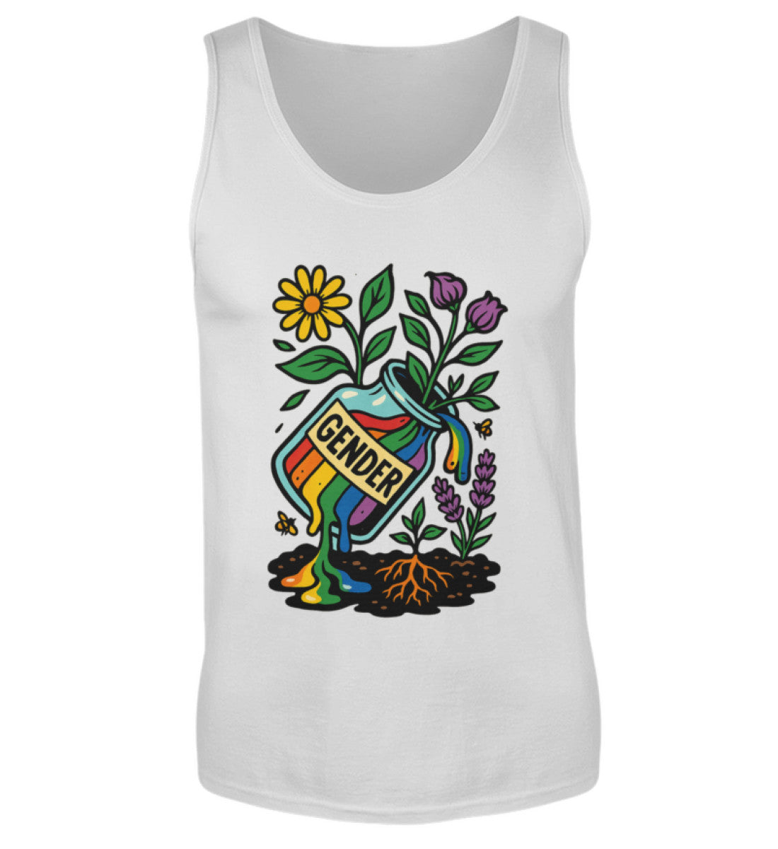Sport Grey Tank Top – Gender - Vegayn