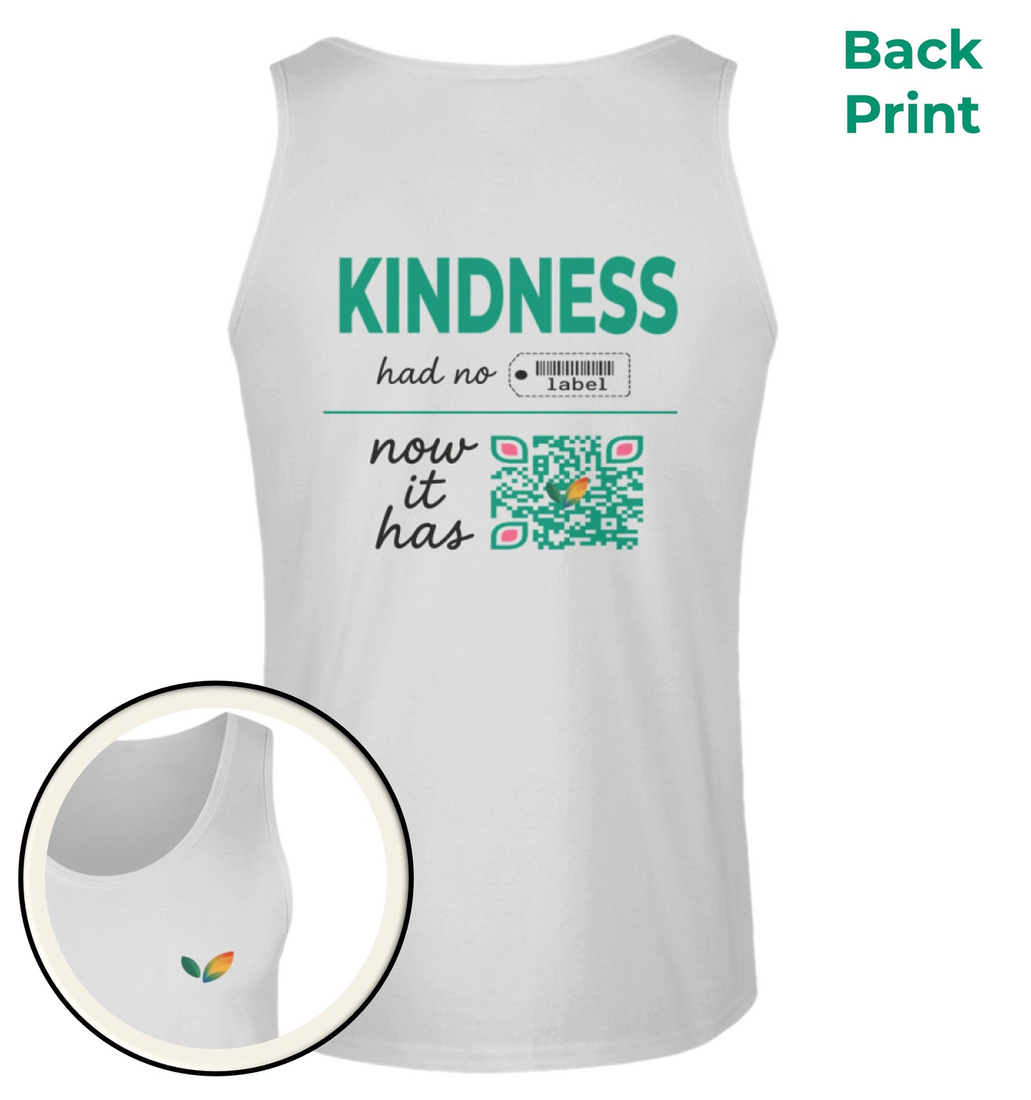 Sport Grey Tank Top – Kindness had no label. Now it has - Vegayn