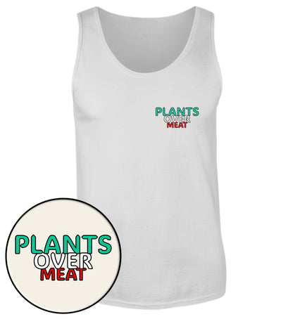 Sport Grey Tank Top – Plants over meat - Vegayn
