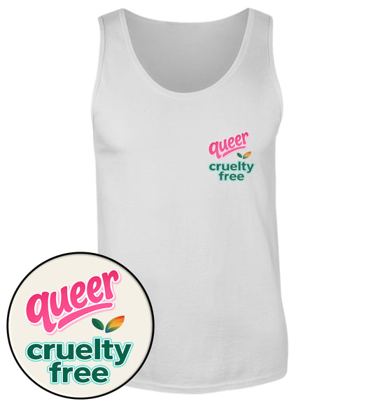 Sport Grey Tank Top – Queer & cruelty-free - Vegayn