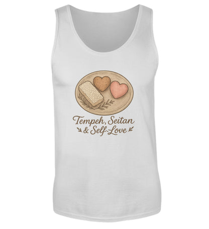Sport Grey Tank Top – Tempeh, seitan & self-love - Vegayn