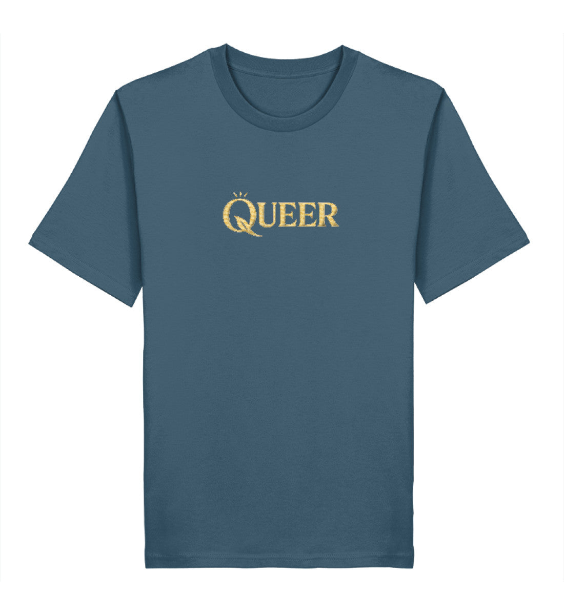 Stargazer Classic T-Shirt Embroidery – Queer - Vegayn
