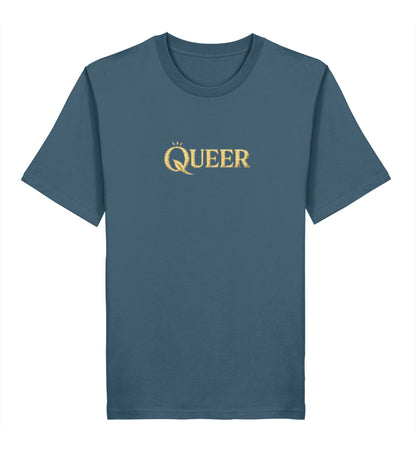 Stargazer Classic T-Shirt Embroidery – Queer - Vegayn