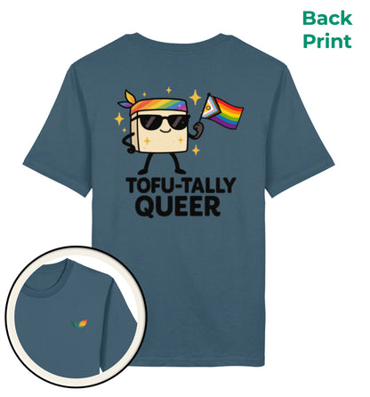 Stargazer Classic T-Shirt – Tofu-tally queer with bandana - Vegayn
