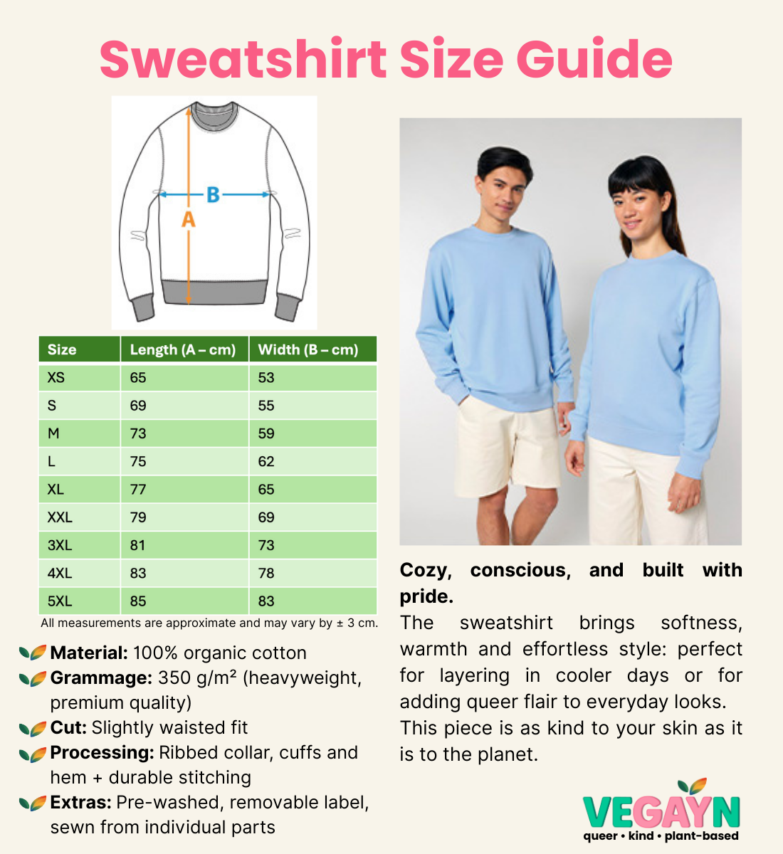 Sweatshirt – Power, not patriarchy...