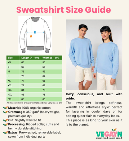 Sweatshirt – Power, not patriarchy...