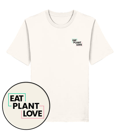 Vintage White Classic T-Shirt– Eat plant. Plant love - Vegayn