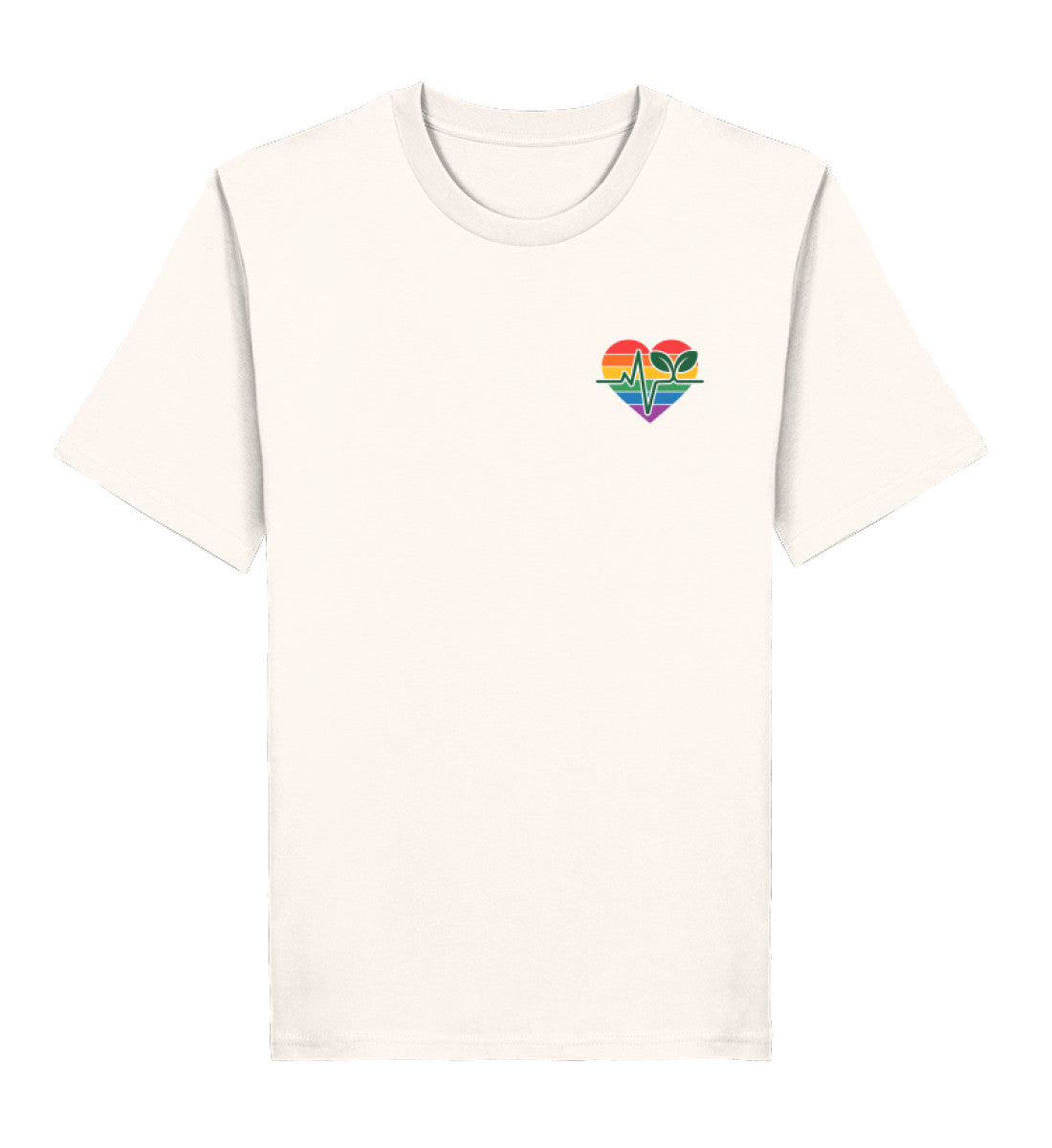 Vintage White Classic T-Shirt – Queer-Vegan ECG - Vegayn