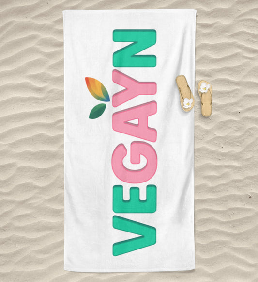White Beach Towel – Vegayn