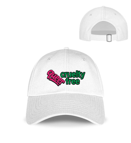 White Cap Embroidery – Queer & cruelty-free - Vegayn