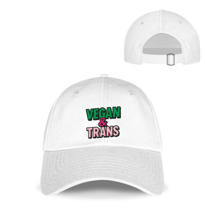 White Cap Embroidery – Vegan & Trans - Vegayn