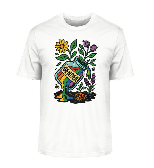 White Classic T-Shirt – Gender - Vegayn