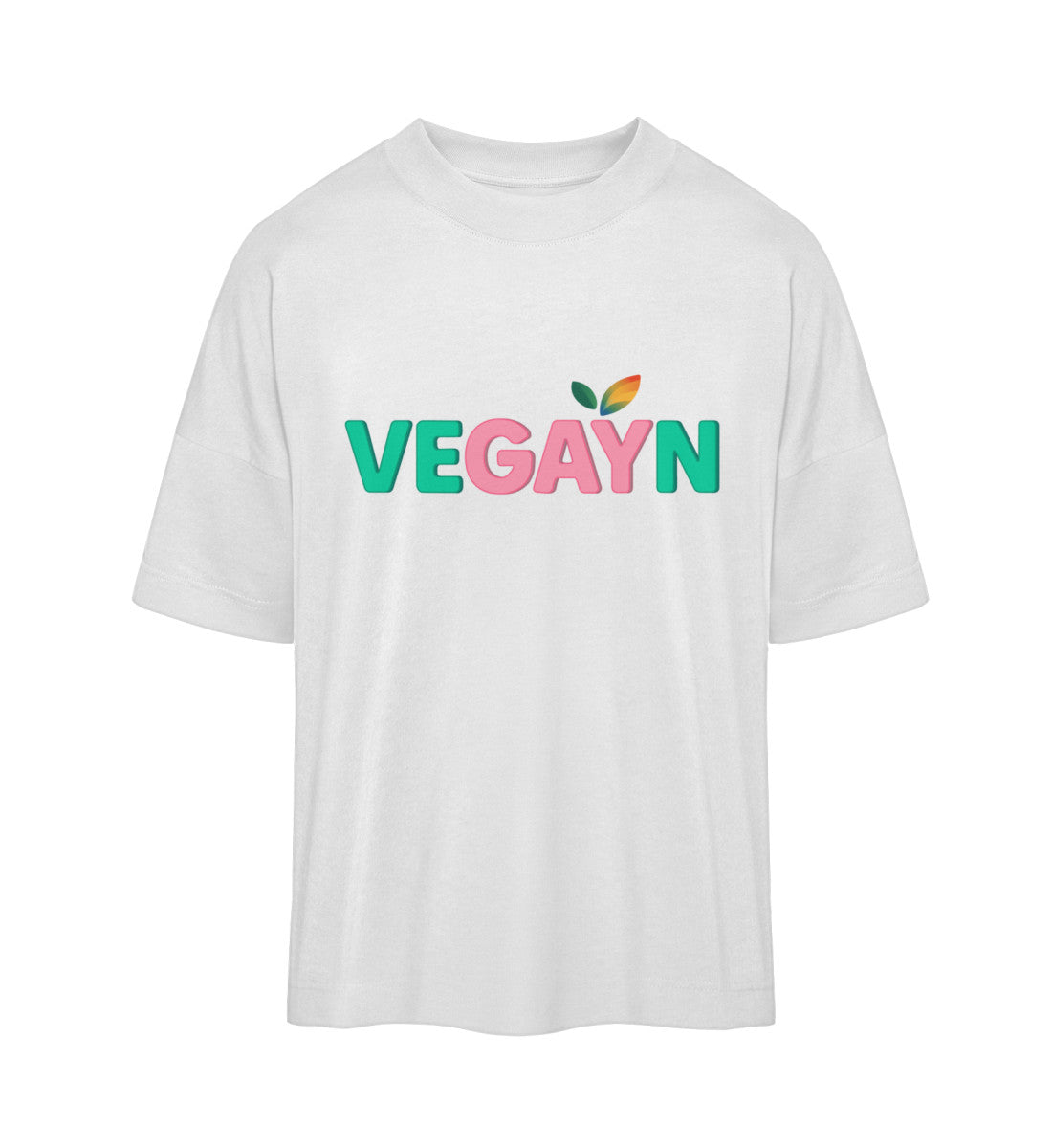 White Oversized T-Shirt – Vegayn