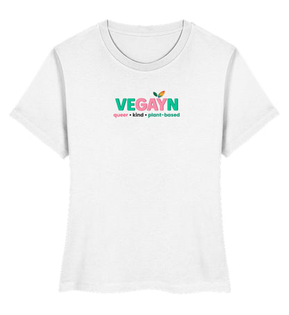 White Short-Fit T-Shirt – Vegayn queer • kind • plant-based - Vegayn