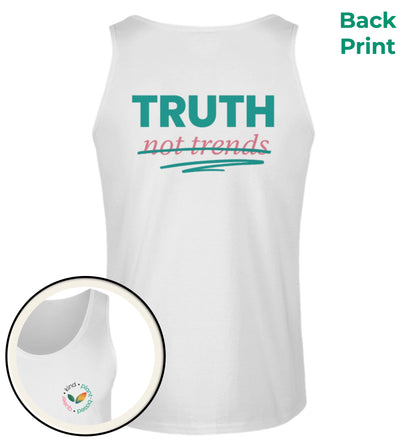 White Tank Top – Truth, not trends - Vegayn