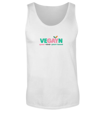 White Tank Top – Vegayn queer • kind • plant-based - Vegayn